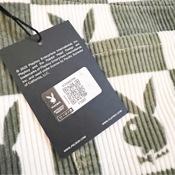 Playboy Game Of Bunnies Low Rise Mini Skirt - Picture 8 of 10